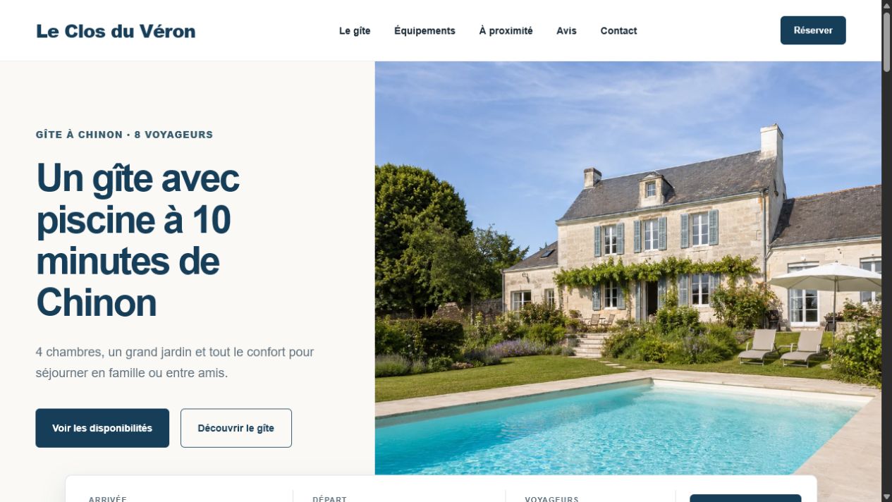 Aperçu du modèle Le Clos du Véron